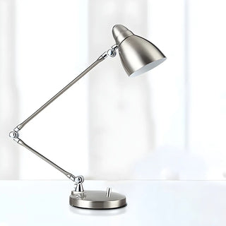 Golden Classic Adjustable Metal Shade Desk Study Lamp Zawala Image - 7