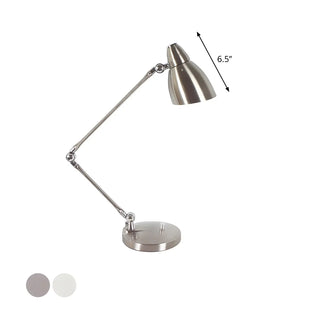 Golden Classic Adjustable Metal Shade Desk Study Lamp Zawala #size