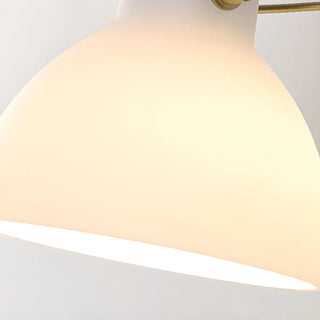 ZOWALA - Nordic Adjustable Arm White Bedroom Vanity Light Image - 8