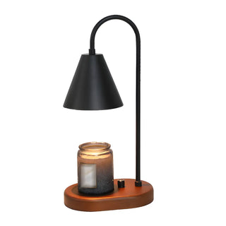 Simple Nordic Green Cone Shade Wooden Base Table Lamp Zawala Image - 17