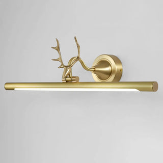 Nordic Antler Metal Bathroom Black LED Vanity Lights Zawala Image - 13