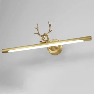 Nordic Antler Metal Bathroom Black LED Vanity Lights Zawala Image - 15