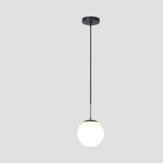 ZOWALA - Nordic Globe 4-Light Black Dining Room Pendant Light Image - 6