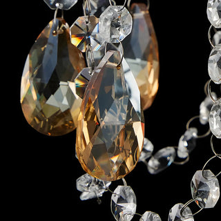 Nordic Clear Dome Bedroom Adjustable Crystal Pendant Light Zawala Image - 13