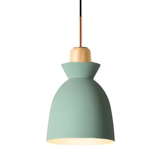 Modern Colorful Mini Metal Bell Pendant Light Set Zawala Image - 11