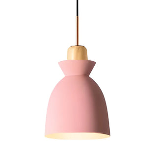 Modern Colorful Mini Metal Bell Pendant Light Set Zawala Image - 8