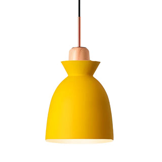 Modern Colorful Mini Metal Bell Pendant Light Set Zawala Image - 9