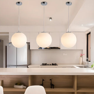 Glass Globe Pendant Light