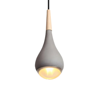 ZOWALA - Nordic Modern Ceramic Teardrop Green Pendant Light Image - 5
