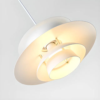 ZOWALA - Nordic Multi-Layer Iron Restaurant Walnut Pendant Light Image - 20