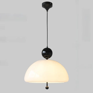 ZOWALA - Nordic Red White Glass Mushroom Chandelier Image - 6