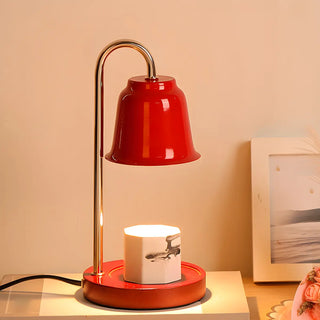 Nordic Fashion Golden Bell Shade Wooden Base Table Lamp Zawala Image - 8