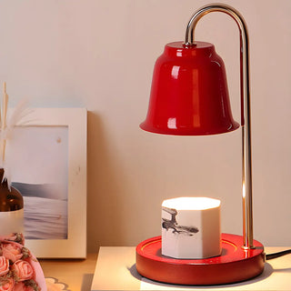 Nordic Fashion Golden Bell Shade Wooden Base Table Lamp Zawala Image - 11