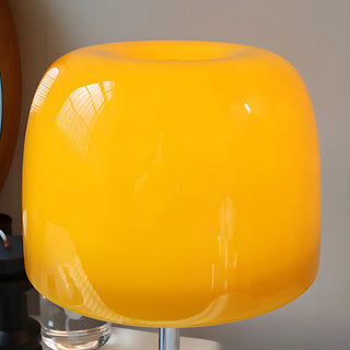 Nordic Simple Macaron Dome Glass Shade Metal Table Lamp Zawala Image - 11