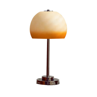 Nordic Simple Macaron Dome Glass Shade Metal Table Lamp Zawala Image - 15