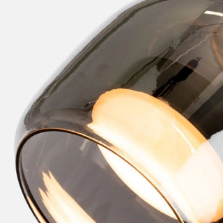 ZOWALA - Nordic Style Jar Glass Dining Room Black Pendant Light Image - 12