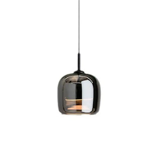 ZOWALA - Nordic Style Jar Glass Dining Room Black Pendant Light Image - 8
