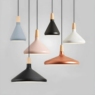 aaaZOWALA - Modern Nordic Conical Dining Room Pendant Light Set Image - 4
