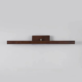 ZOWALA - Modern Wood Linear LED Bathroom Vanity Mirror Light Image - 12