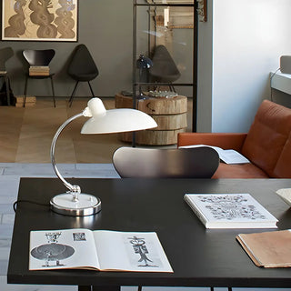 ZOWALA - Modern Metal Table Light White Image - 10