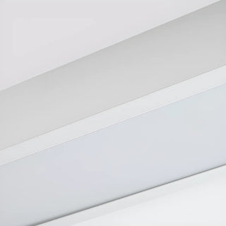 Hallway Wooden Rectangular Flush Mount Ceiling Light Zawala Image - 17