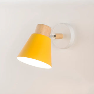 Simple Geometric Cone Downlight Small Wall Light Blue Zawala Image - 12