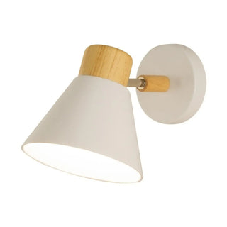 Simple Geometric Cone Downlight Small Wall Light Blue Zawala Image - 14