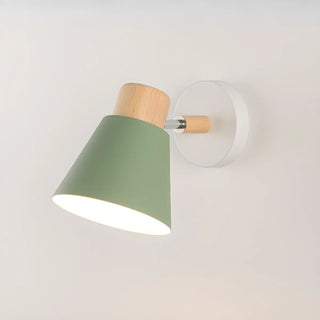 Simple Geometric Cone Downlight Small Wall Light Blue Zawala Image - 7