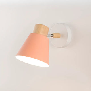 Simple Geometric Cone Downlight Small Wall Light Blue Zawala Image - 8