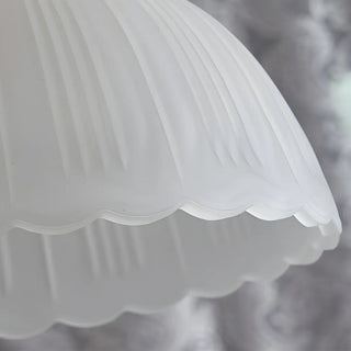 ZOWALA - Modern Nordic Dining Room Clear Glass Dome Pendant Light Image - 12