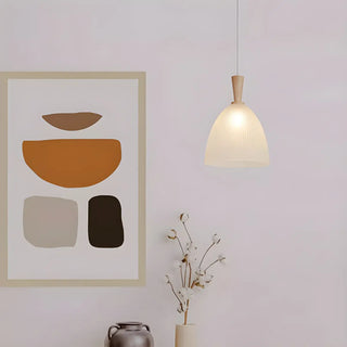 ZOWALA - Modern Nordic Dining Room Clear Glass Dome Pendant Light Image - 9