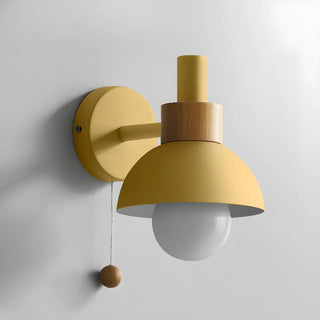ZOWALA - Nordic Style Wood Vanity Wall Light Fixture Image - 11