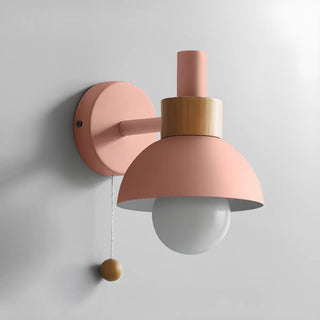 ZOWALA - Nordic Style Wood Vanity Wall Light Fixture Image - 5
