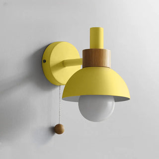 ZOWALA - Nordic Style Wood Vanity Wall Light Fixture Image - 7