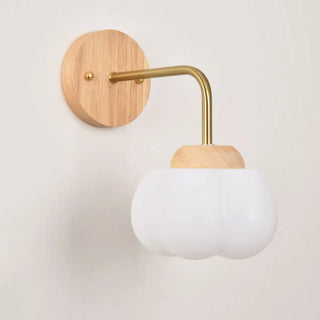 Nordic Wooden Adjustable Bedside Wall Lamp Sconce Zawala Image - 8