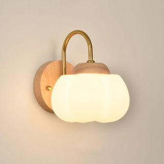 Nordic Wooden Adjustable Bedside Wall Lamp Sconce Zawala Image - 9