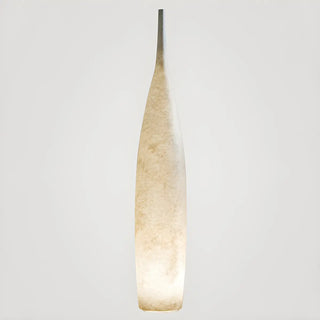 White Modern Sculptural Resin Tank Out Floor Lamp Zawala Image - 10