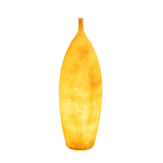 White Modern Sculptural Resin Tank Out Floor Lamp Zawala Image - 14