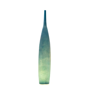 White Modern Sculptural Resin Tank Out Floor Lamp Zawala Image - 19