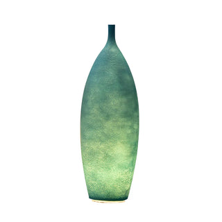 White Modern Sculptural Resin Tank Out Floor Lamp Zawala Image - 20