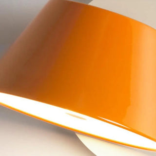 Orange Rotatable Geometric Bedside LED Wall Sconce Zawala Image - 11