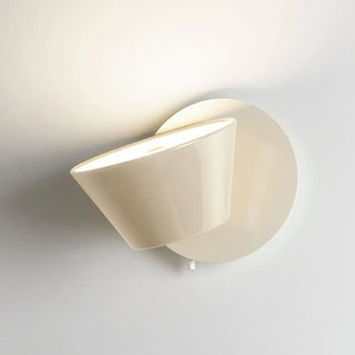 Orange Rotatable Geometric Bedside LED Wall Sconce Zawala Image - 9