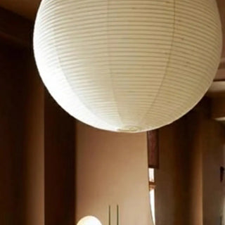 ZOWALA - Japanese White Paper Lantern Dining Room Pendant Light Image - 5