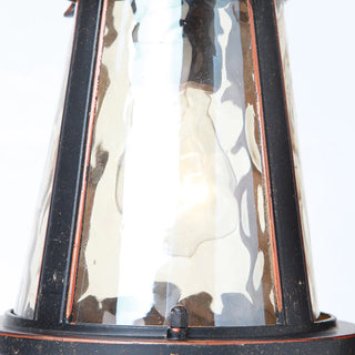 Antique Waterproof Outdoor Black Wall Lantern Light Zawala Image - 11