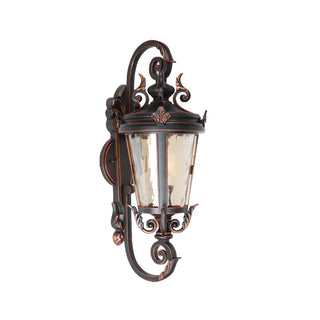 Antique Waterproof Outdoor Black Wall Lantern Light Zawala Image - 6