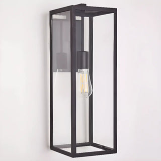 Industrial Outdoor Black Box LED Metal Wall Light Zawala Image - 10