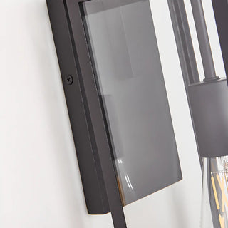 Industrial Outdoor Black Box LED Metal Wall Light Zawala Image - 12