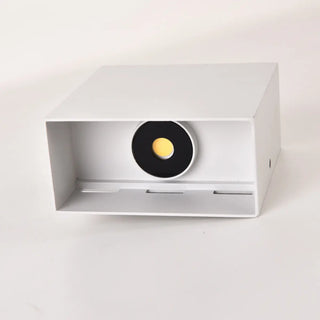Outdoor Black Cube Up Down Lighting LED Wall Sconce Zawala Image - 13