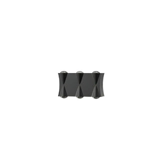 Black-Gold Funnel Metal Exterior Up Down Wall Lamp Zawala Image - 13
