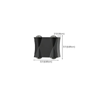 Black-Gold Funnel Metal Exterior Up Down Wall Lamp Zawala Image - 22